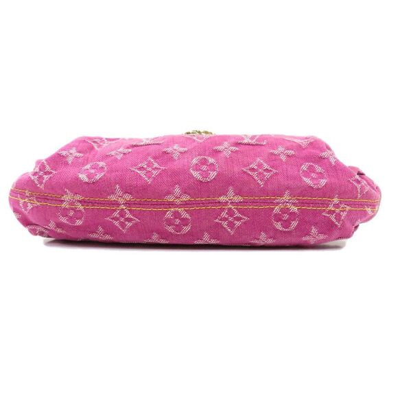Louis Vuitton Mini Pleaty Handbag Monogram Denim Pink - Picture 4 of 9